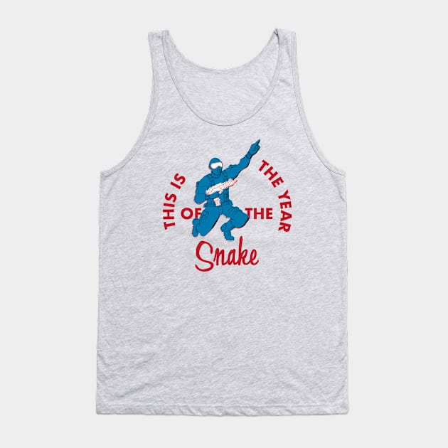 Year of the Commando Tank Top by SkipBroTees